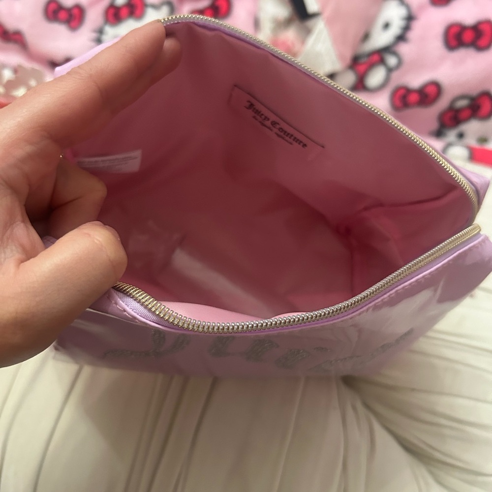Juicy couture cosmetics bag